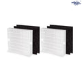 Membrane Sizeolutions AP-1512HH Filter, Part# 3304899, Compatible with Coway Air Purifiers with Carbon Pre Filters, 2 Pack
