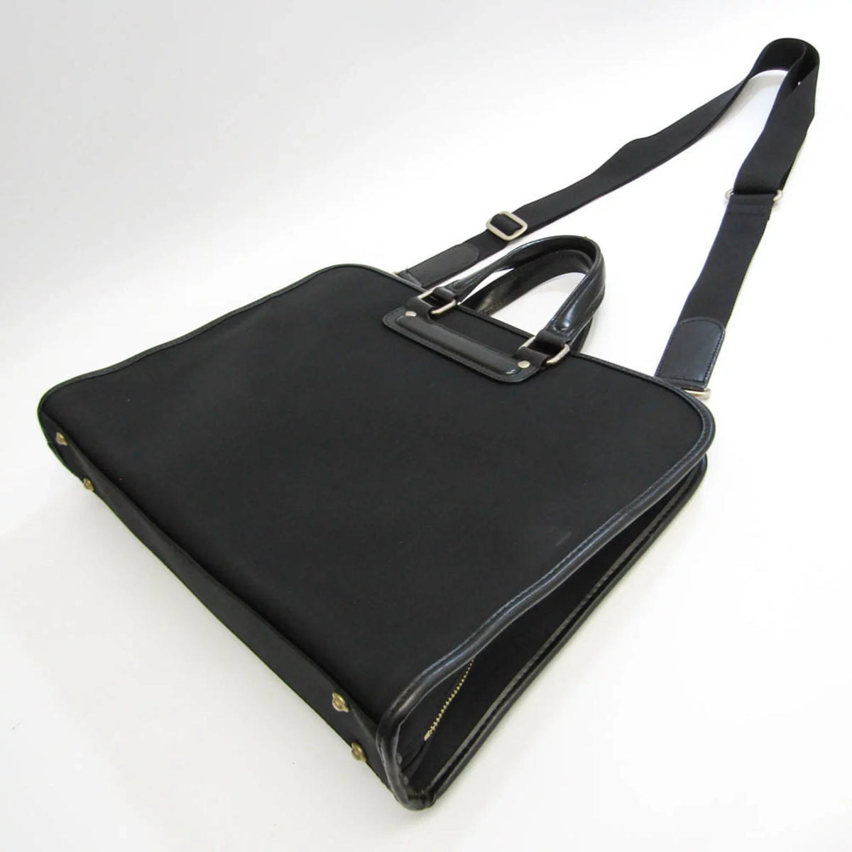 Pre-Owned Paul Sizemith Men's Nylon Document Case,Sizehoulder Bag Black (Good)