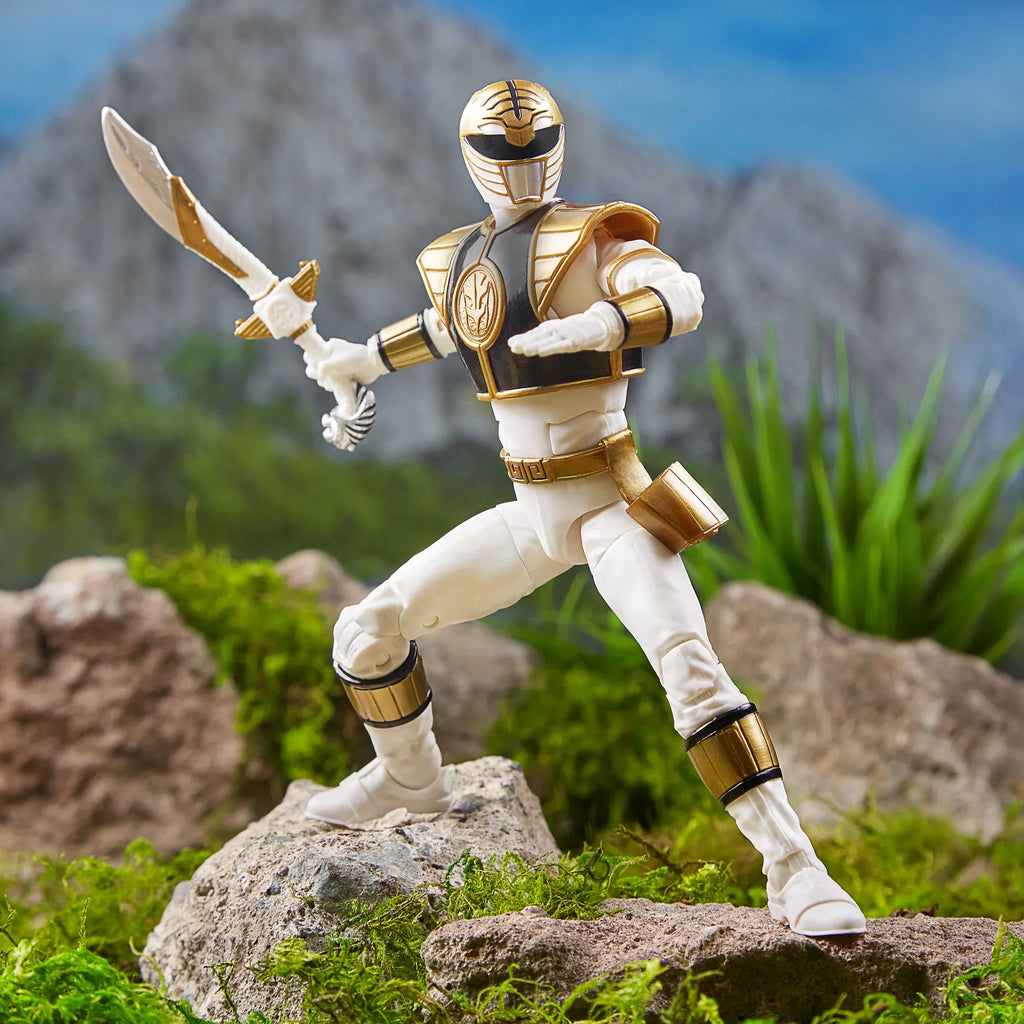 Power Rangers Lightning Collection 6-inch Mighty Morphin Ivory Ranger Figure