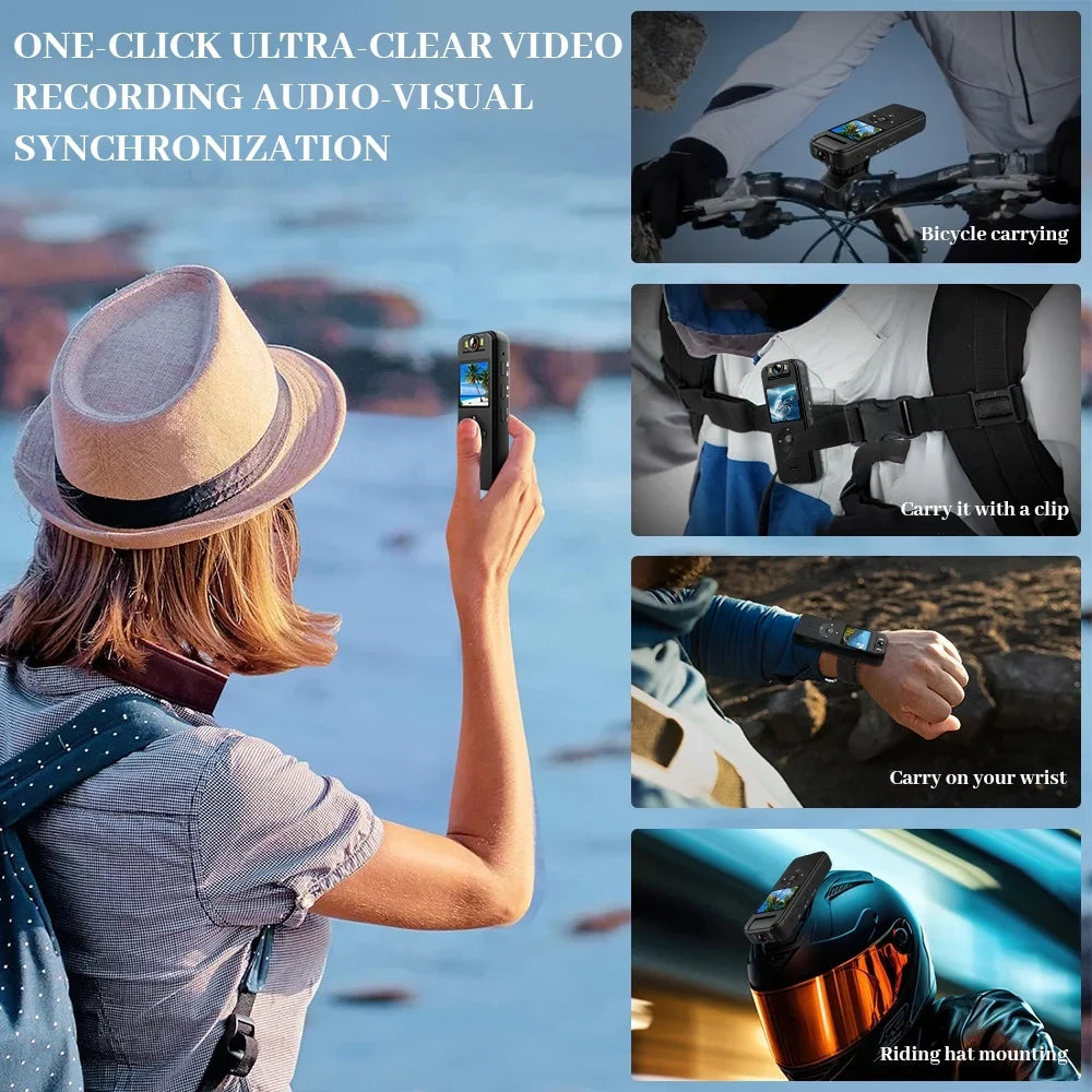 CSize09 4K wide-angle camera action camera is suitable for outdoor sports recording and cycling recorders.