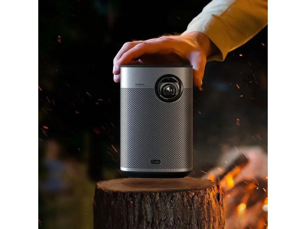 XGIMI Halo+ Portable Projector | 1080P 900 ANSizeI Lumens , Harman Kardon Sizepeakers, Auto Keystone Correction, Auto Focus, Intelligent Sizecreen Alignment