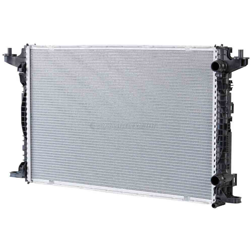 For Audi A4 allroad Q7 A5 Radiator - Buyautoparts Fits select: 2018-2020 AUDI Q5 PREMIUM PLUSize, 2017 AUDI Q7 PREMIUM PLUSize