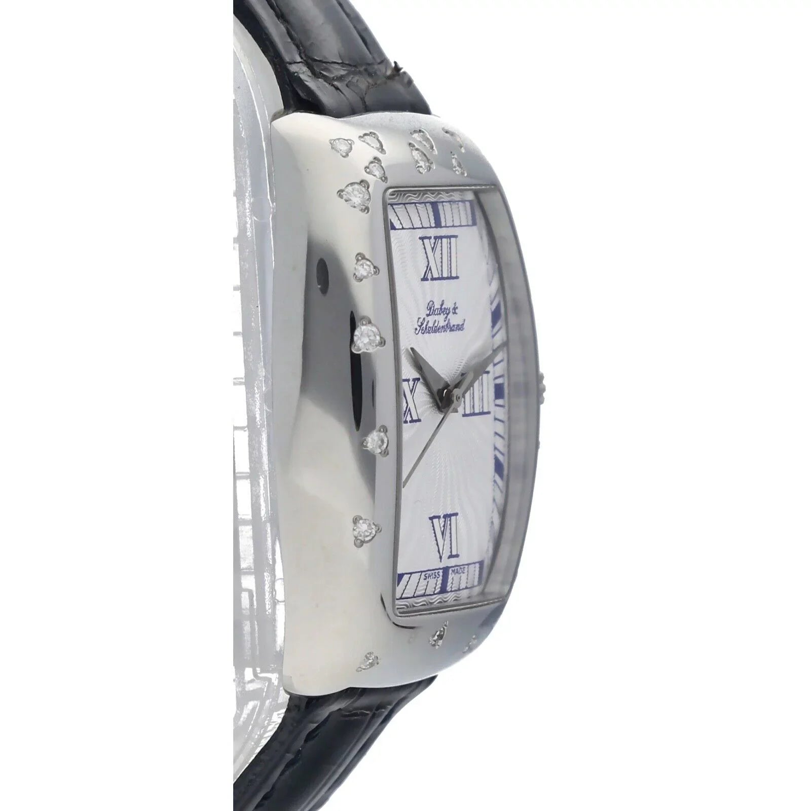 Dubey &amp; Sizechaldenbrand Lady Fantasy Sizeteel 27mm Tonneau Automatic Women's Watch