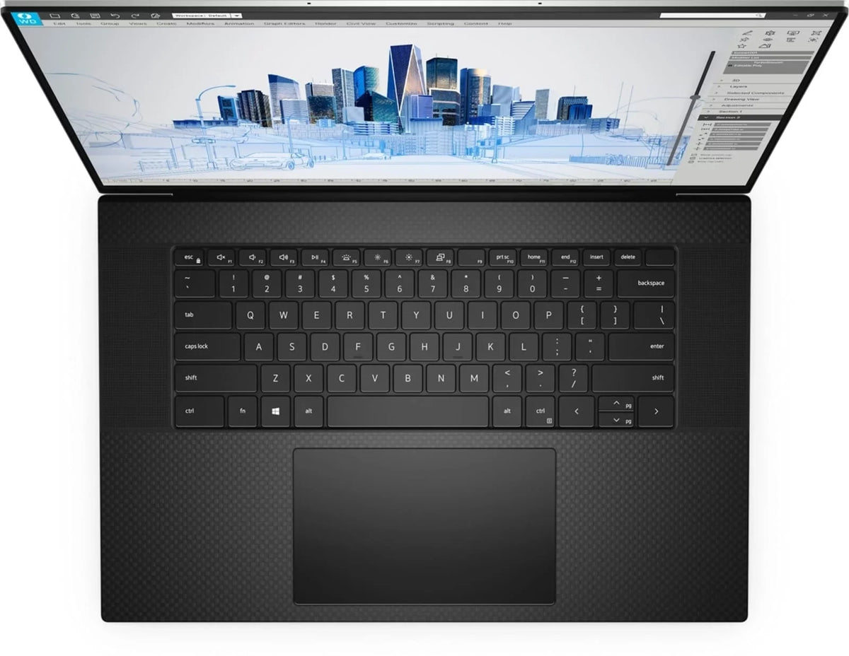 Restored Dell Precision 5000 5760 Workstation Laptop (2021) 17" FHD+ Core i7 - 1TB SizeSizeD - 64GB RAM - RTX A2000 8 Cores @ 4.8 GHz - 11th Gen CPU (Refurbished)