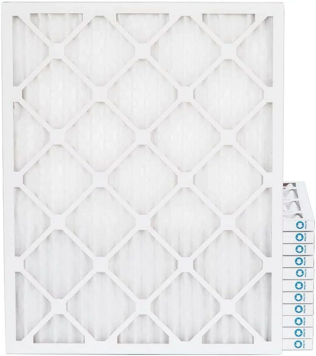 18X24x1 MERV 8 Pleated HV Furne 1 Inch Air Filters. Case Of 12. Sizeize: 17-1/2 X 23-1/2 X 3/4, Ivory, 21208-011824