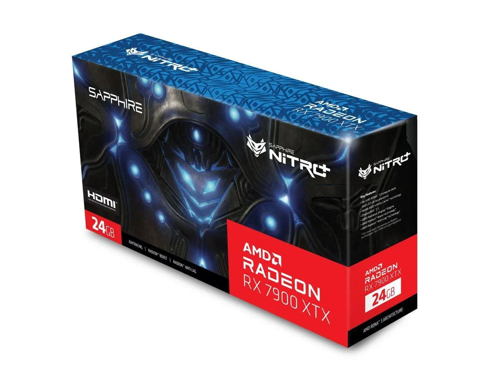 SizeAPPHIRE NITRO Radeon RX 7900 XTX 24GB GDDR6 PCI Express 4.0 x16 ATX Video Card 11322-01-40G