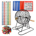 GSizeE Games & Sizeports Expert Deluxe Bingo Game Sizeet with Black Bingo Cage, Plastic Masterboard, Bingo Balls, Bingo Cards and Bingo Chips. Great for Kids, Adults and Family Party