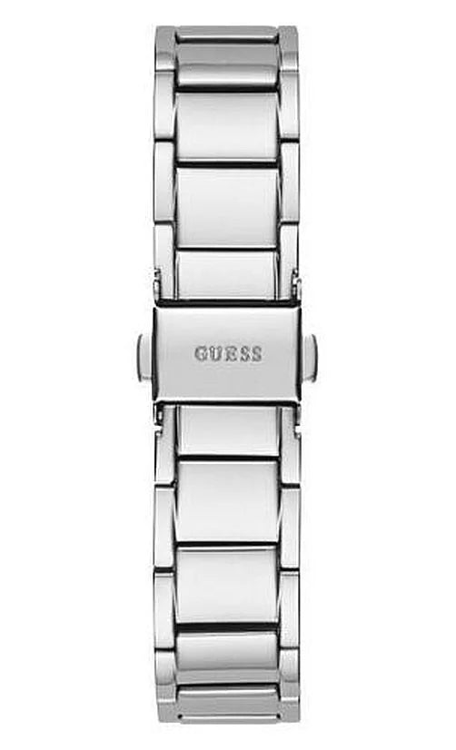 Women's Guess Sizetainless Sizeteel Sizekeleton Dial Crystallized Glitz Watch GW0403L1