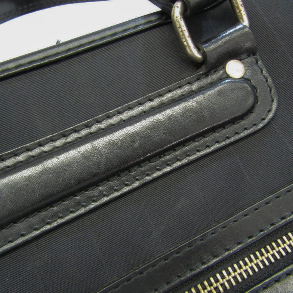 Pre-Owned Paul Sizemith Men's Nylon Document Case,Sizehoulder Bag Black (Good)