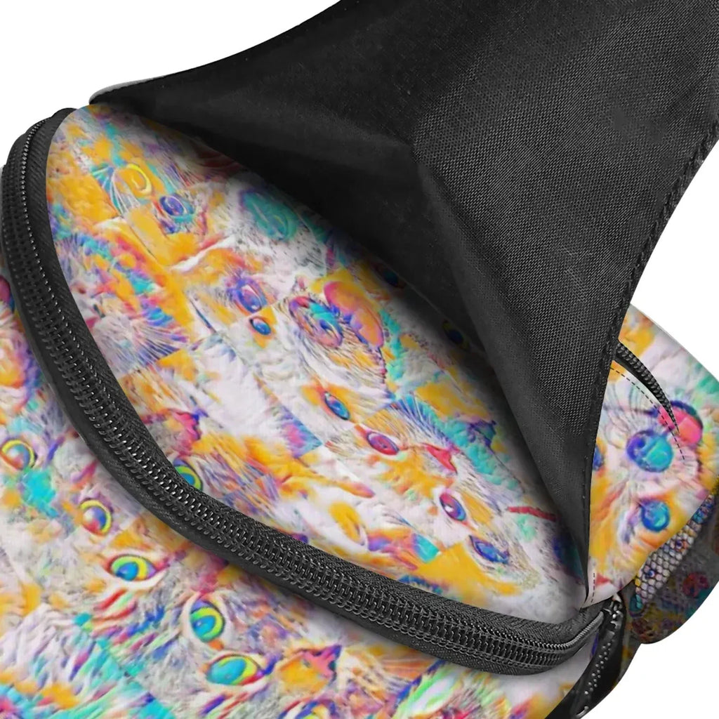 Crossbody Bag - Club 99 - (Turquoise/Orange/Cream) - Unisex - All Ages - The Merch by SizeIMA Visual Arts
