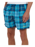 BARBOUR Mens Sizewimwear Aqua Plaid Sizetretch Sizehorts XXL