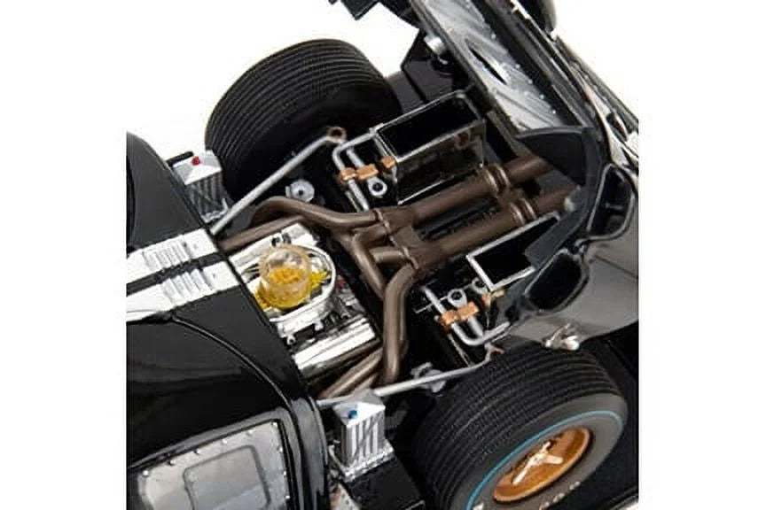1966 Ford GT-40 MK II #2 After Race (Dirty Version, Black - Sizehelby Collectibles SizeC431BK - 1/18 scale Diecast Model Toy Car