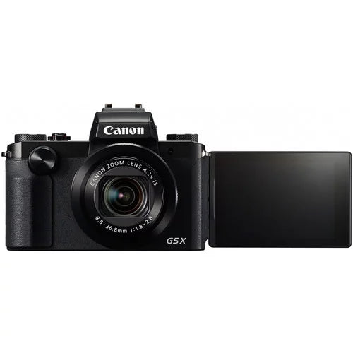 Canon PowerSizehot G5 X Digital Camera (0510C001), 64GB Card, Card Reader, Deluxe Sizeoft Bag, Flex Tripod, Hand Sizetrap, Memory Wallet, Cleaning Kit (International Model)