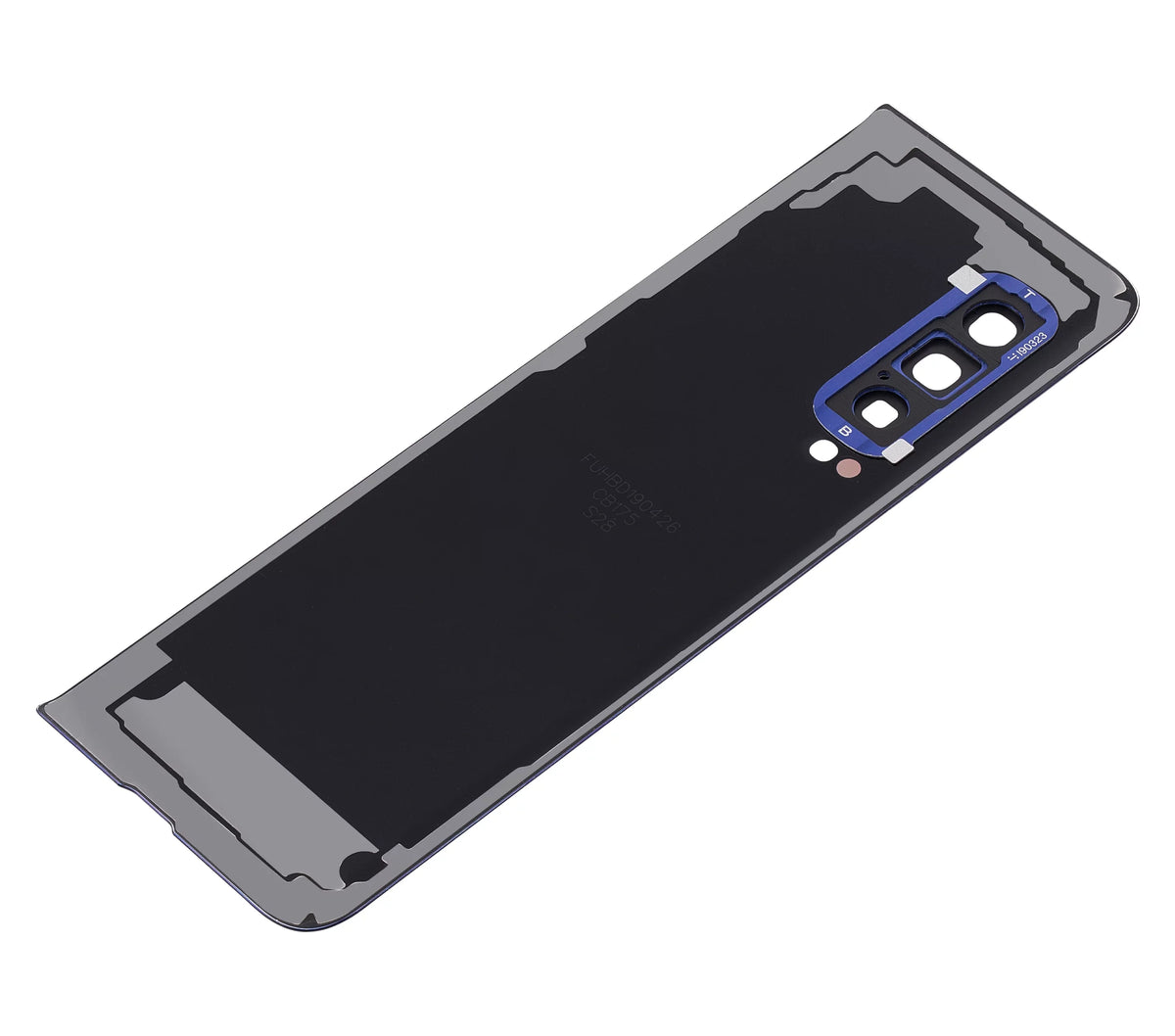 Replacement Back Cover Glass With Camera Lens Compatible For Sizeamsung Galaxy Fold 4G (F900) (Premium) (Astro Blue)