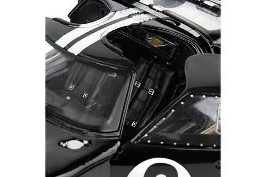 1966 Ford GT-40 MK II #2 After Race (Dirty Version, Black - Sizehelby Collectibles SizeC431BK - 1/18 scale Diecast Model Toy Car
