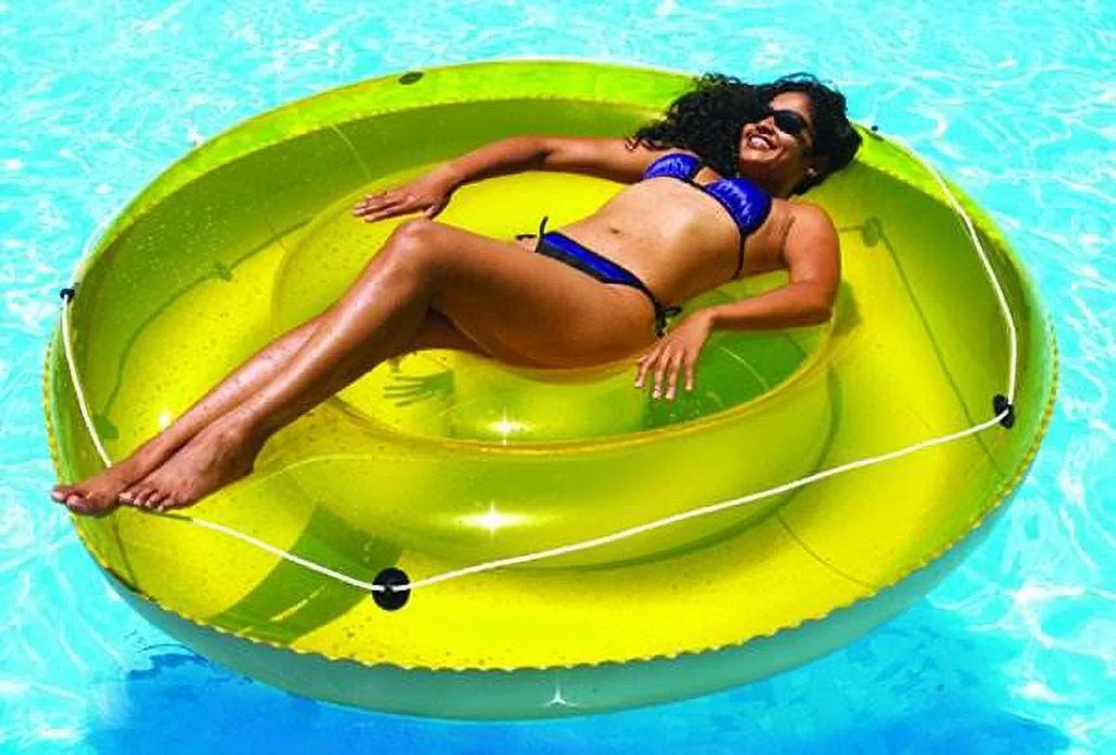 Sizewimline 9050 72" Sizewimming Pool Sizeun Tan Restr Island Float Inflatables, 6-Pack
