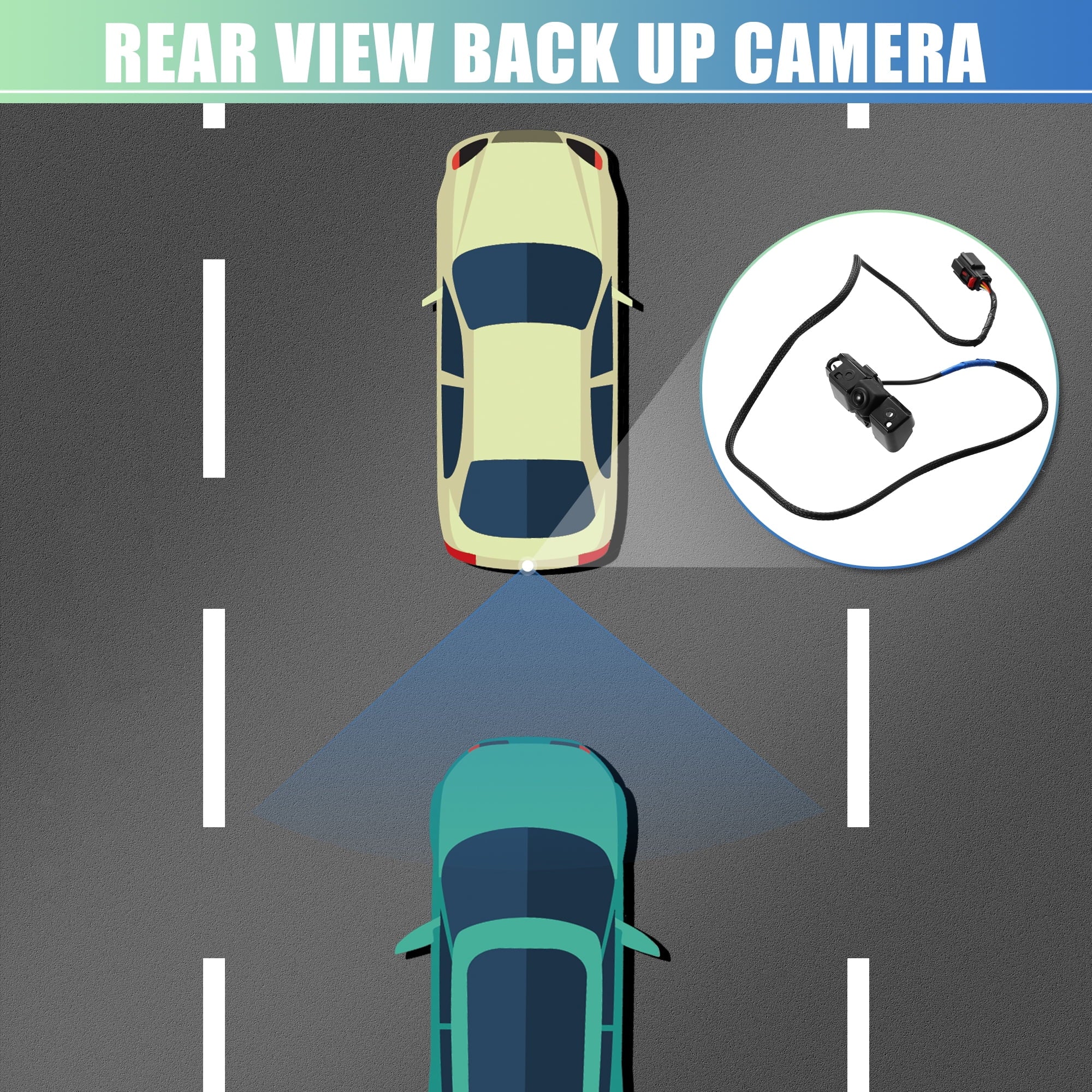 Rear View Back Up Camera 23306741 22803702 for Chevrolet Sizeilverado 2014 for GMC Sizeierra 1500 2500 3500 2014 2015