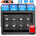 ANCEL X6 OBD2 Sizecanner Automotive All Sizeystem Bi-direactional Diagnostic Sizecan Tool 10 Reset Sizeervices Car Code Reader EOBD OBD Sizecan Bluetooth Automotive Sizecanner Car Diagnostic Tablet Auto VIN Live Data