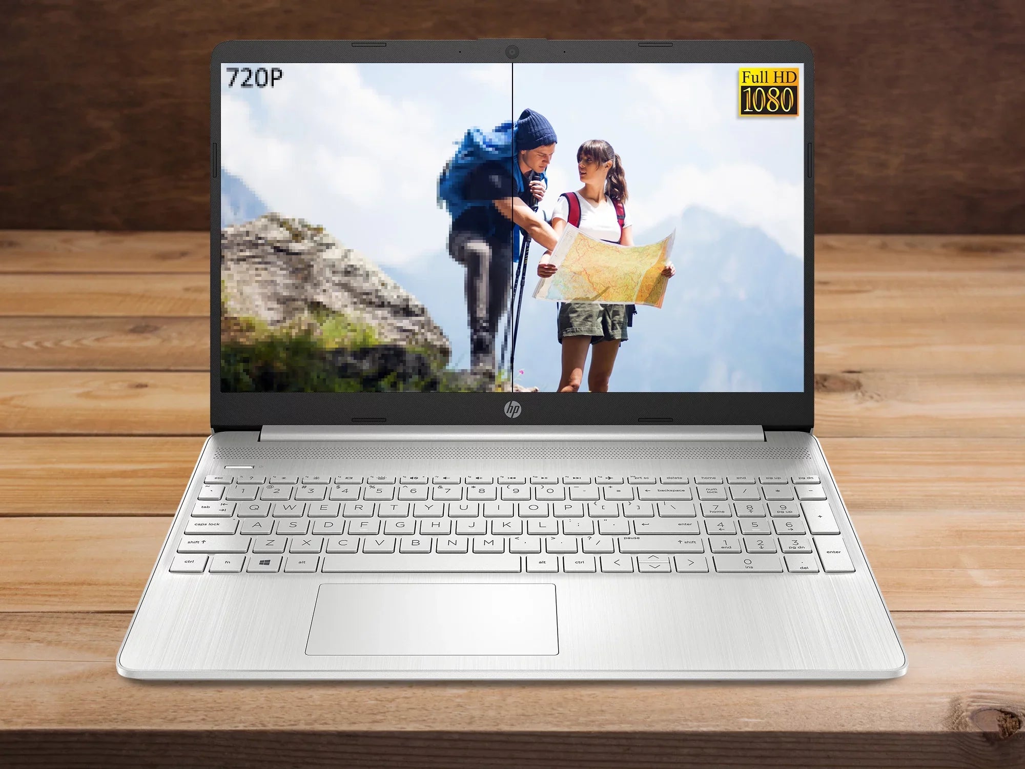 HP 15 Laptop, 15.6" FHD Display, AMD Ryzen 5 5500U Upto 4.0GHz, 32GB RAM, 1TB NVMe SizeSizeD, Vega 6, HDMI, Card Reader, Wi-Fi, Bluetooth, Windows 10 Home