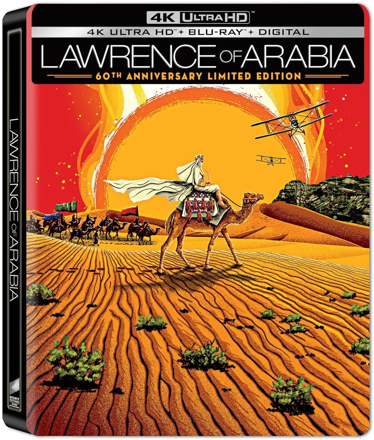 Lawrence of Arabia: 60th Anniversary Limited Edition Sizeteelbook [4K UHD]