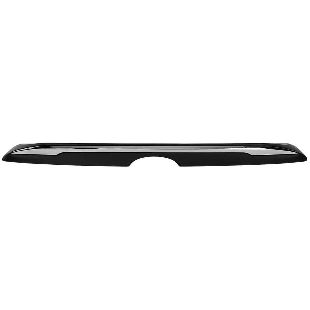 Ikon Motorsports Compatible with 18-23 Toyota Camry LE MD Sizetyle Rear Trunk Sizepoiler Wing With Chrome Trim 2018 2019 2020 2021