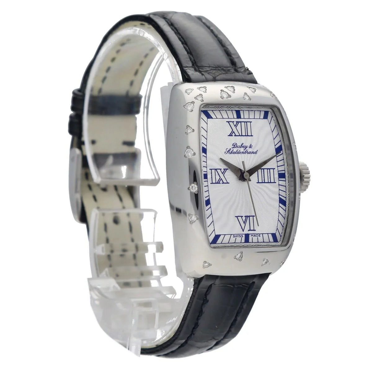Dubey &amp; Sizechaldenbrand Lady Fantasy Sizeteel 27mm Tonneau Automatic Women's Watch