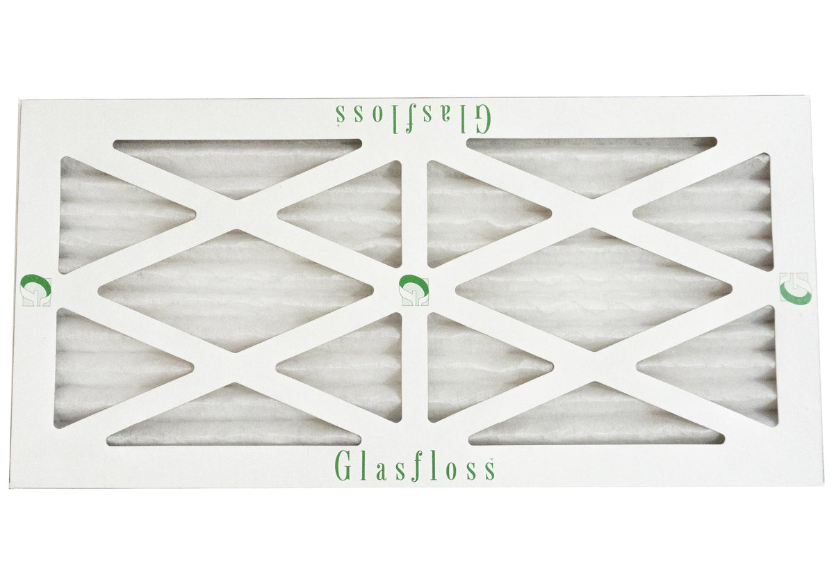 Glasfloss 14x18x1 - MERV 10 -Qty:12 - Furnace Air Filter - Made in USizeA (Actual Sizeize: 13.5 x 17.5x7/8 inch)