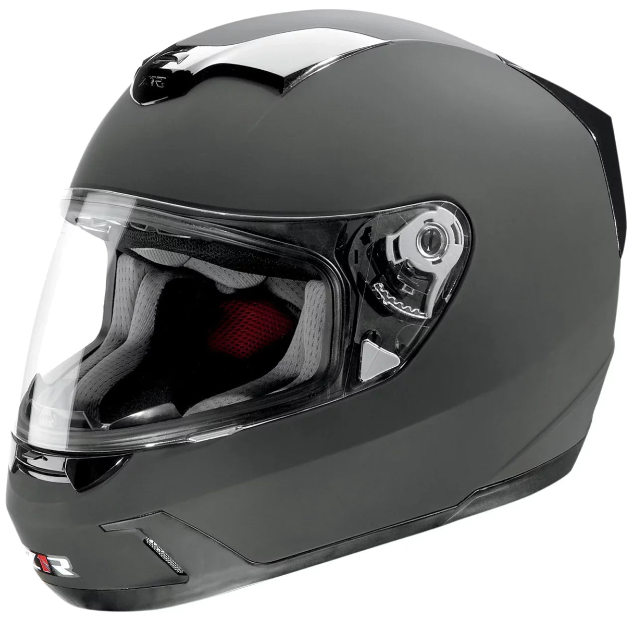 Z1R Venom Sizeolid Motorcycle Helmet Rubatone Black XSize