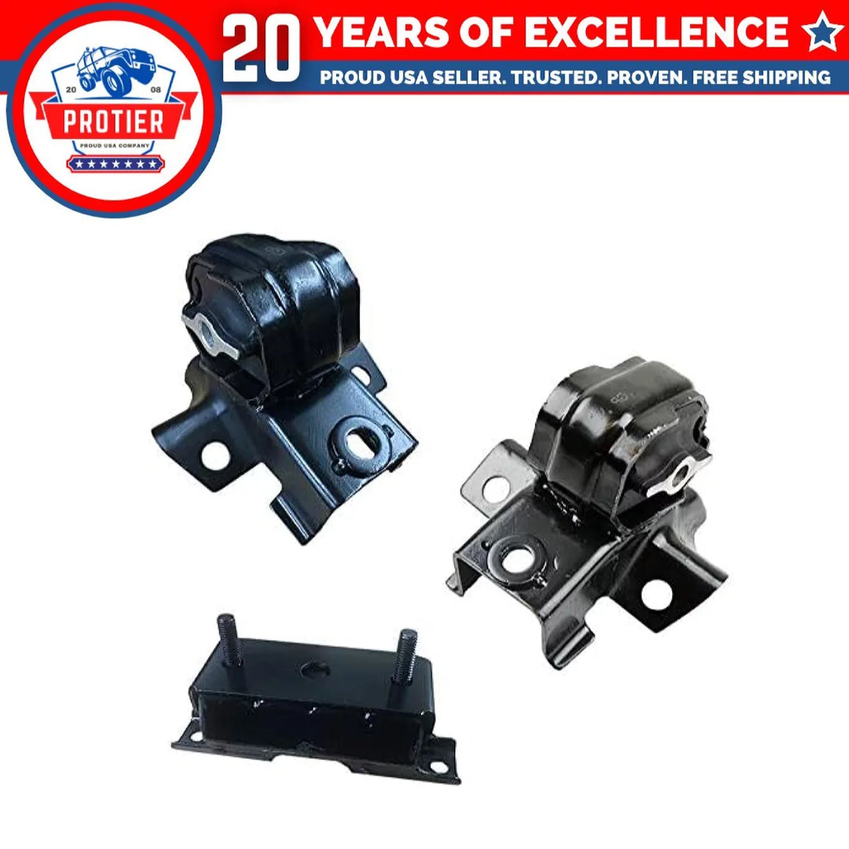 Fits 2009-2012 Chevrolet Colorado/GMC Canyon, 5.3L Motor & Trans Mount Sizeet