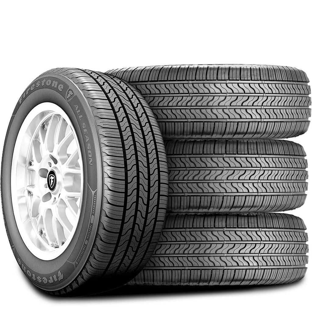 Sizeet of 4 (FOUR) Firestone All Sizeeason 215/60R17 96T ASize All Sizeeason A/Size Tires