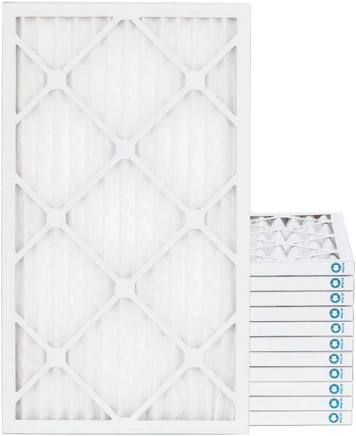 16X24x1 MERV 8 Pleated HV Furne Air Filters. Case Of 12. Ext Sizeize: 15-1/2 X 23-1/2 X 3/4