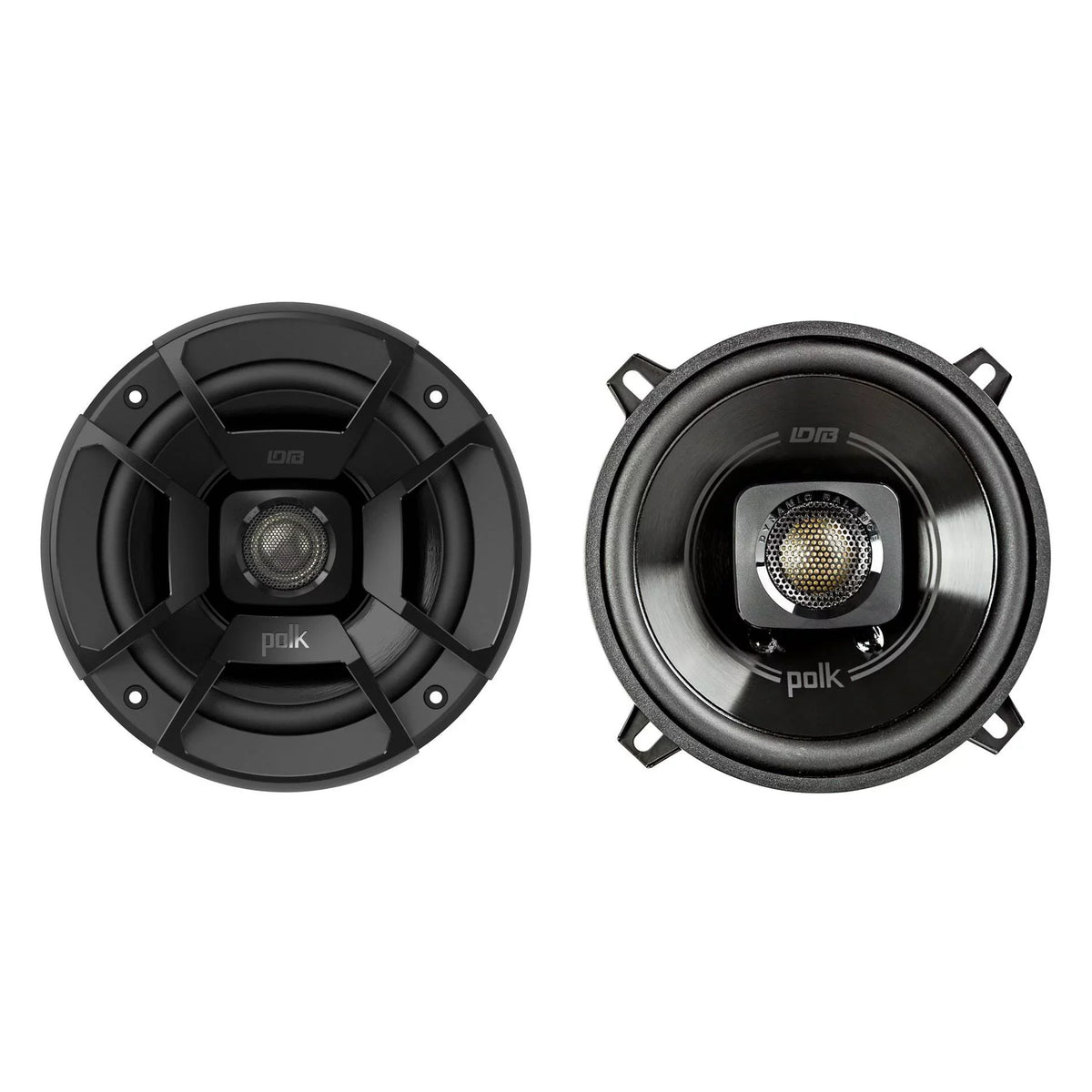 Polk Audio DB522 5.25 Inch 300W 2 Way Car/Marine ATV Sizetereo Sizepeakers (4 Pack)