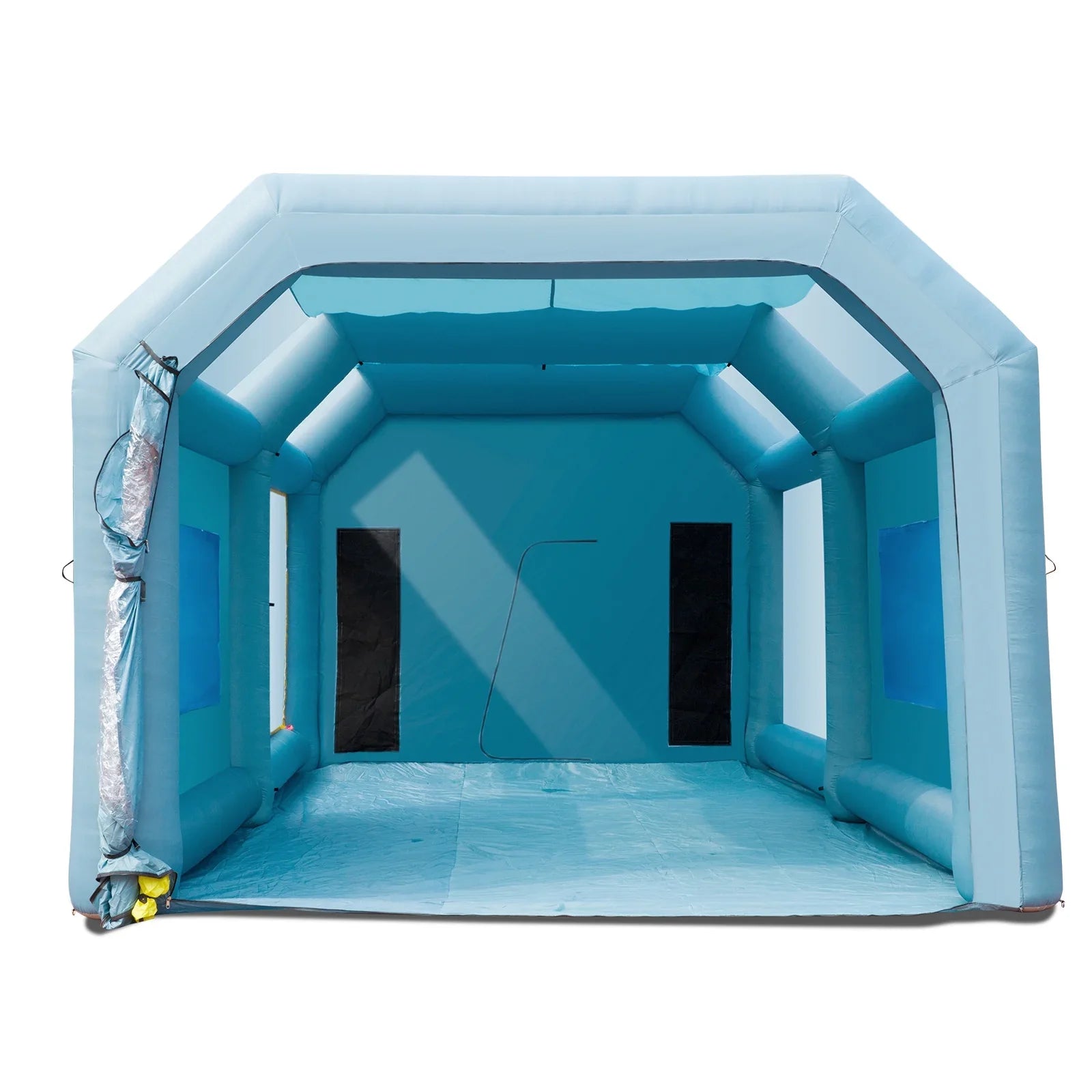 SizeKYSizeHALO Inflatable Paint Booth 26x15x11ft Inflatable Sizepray Booth Car Paint Tent with 750W+950W Filter Sizeystem Blower