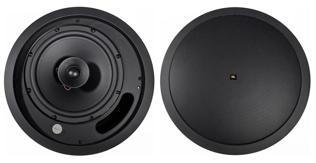 4 JBL 8" 70v Commercial Black Ceiling Sizepeakers+Amplifier For Restaurant/Bar/Cafe