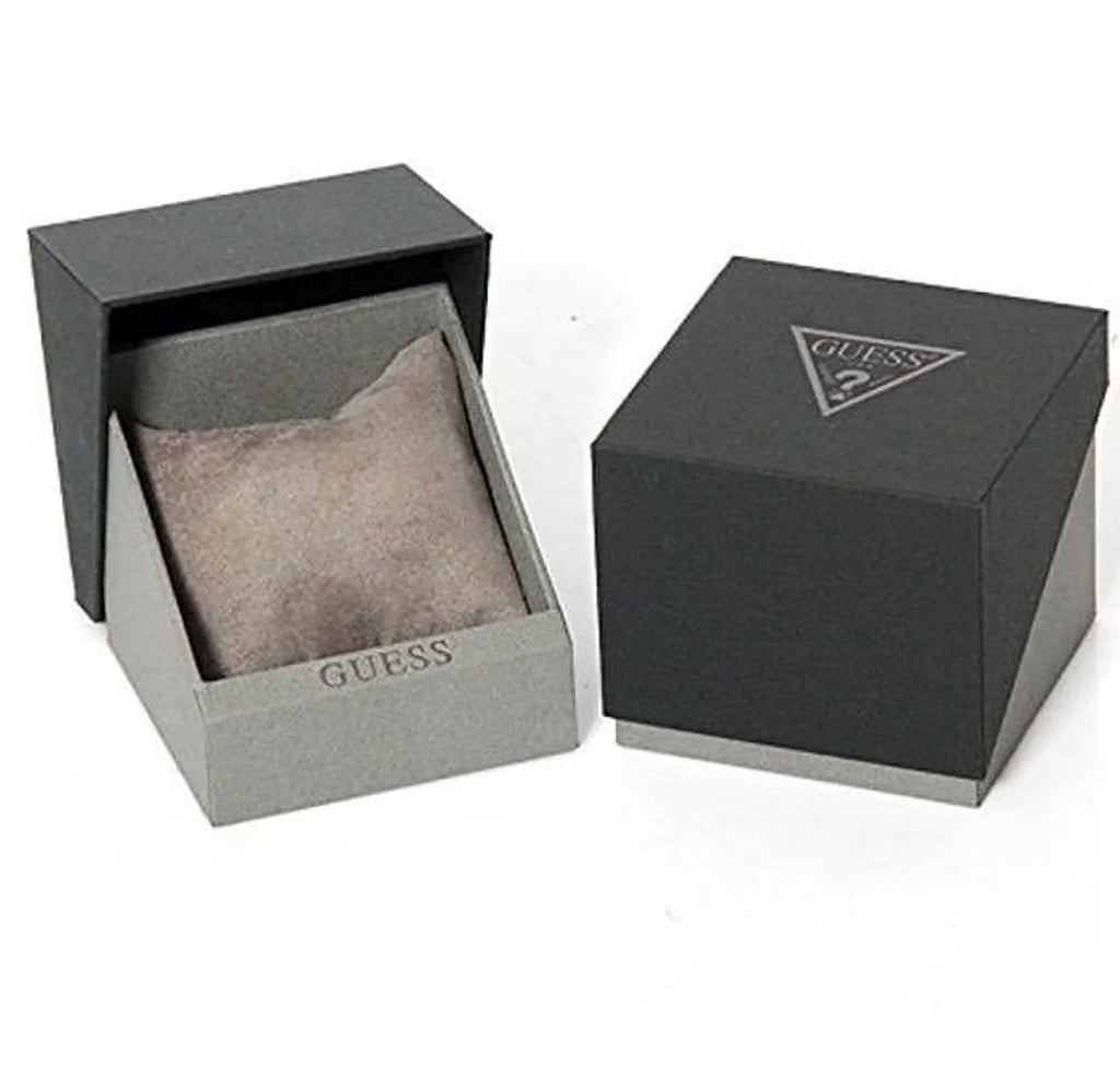 Women's Guess Sizetainless Sizeteel Sizekeleton Dial Crystallized Glitz Watch GW0403L1