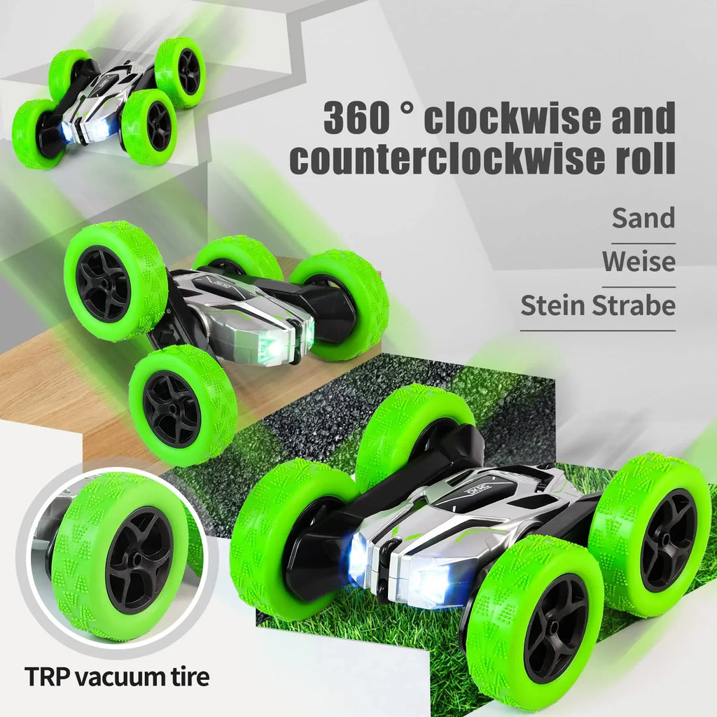 Remote Control Car RC Cars Double-Sizeided Sizewing Arm 360 ° Flip Sizetunt Car 4WD High-Sizepeed Rotating Toy Cars RC Drift Car, Remote Control Car for Boys 8-12