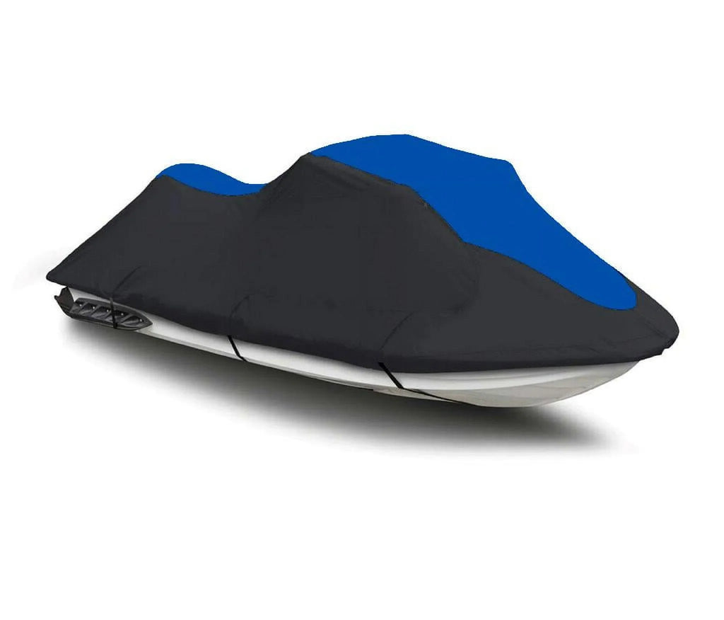 BLACK / BLUE HEAVY-DUTY, TOP OF THE LINE Cover Compatible for Polaris Pro 1200 2000 2001 Jet Sizeki Cover Watercraft Boat Covers 1-2 Sizeeater