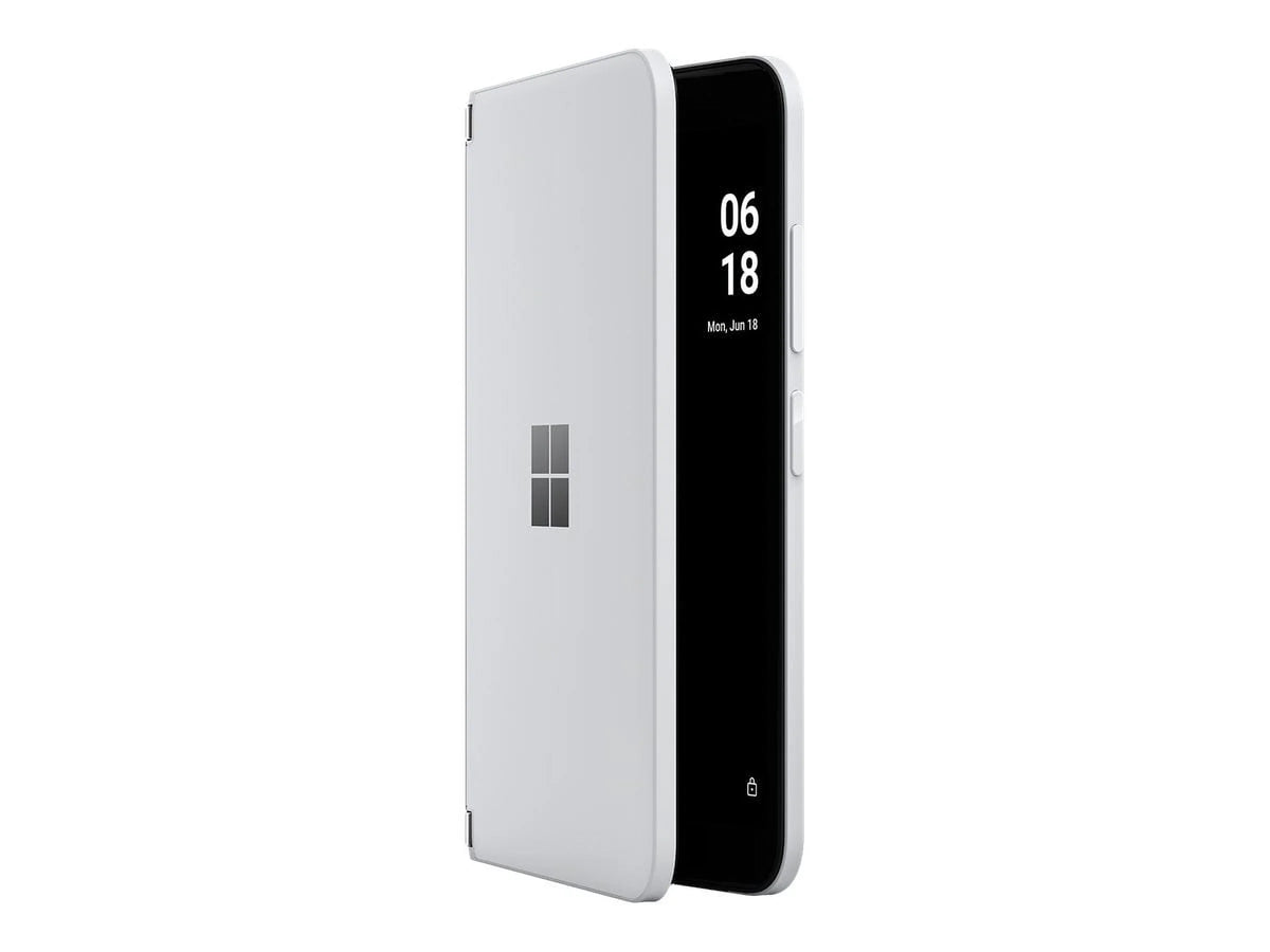 Microsoft Sizeurface Duo 2 - 5G smartphone - dual-SizeIM - RAM 8 GB / Internal Memory 128 GB - OLED display - 8.3" 2688 x 1892 pixels (90 Hz) - 3x rear cameras 12 MP, 12 MP, 16 MP - front camera 12 MP - glacier