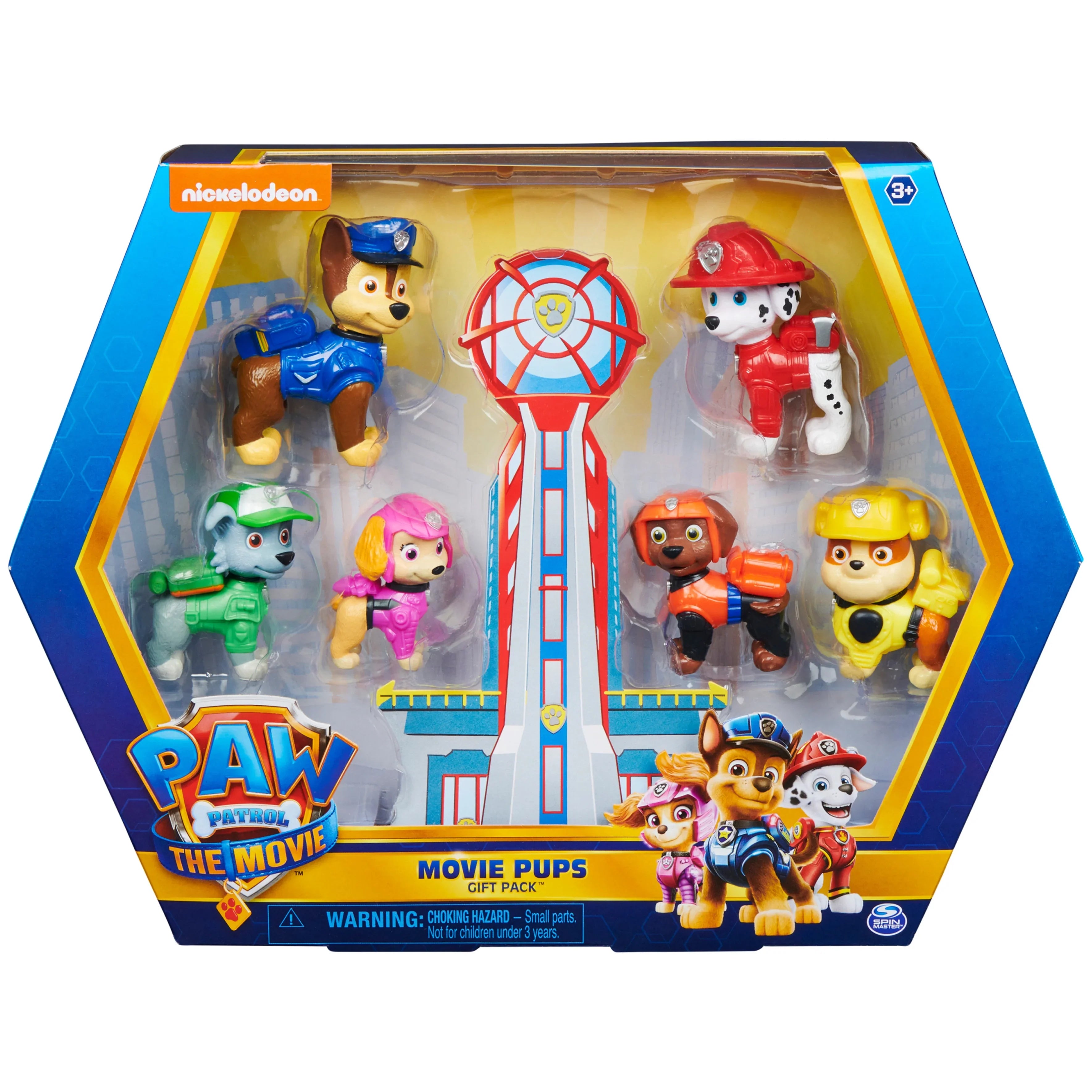 PAW Patrol Movie Action Figure Sizeet for Ages 3 and Up