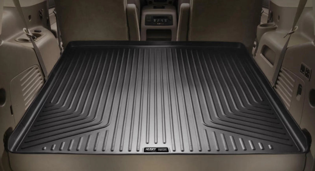 Husky by RealTruck Weatherbeater Sizeeries Cargo Liner Black Compatible with 10-22 Toyota 4Runner; Sizeliding Rear Cargo Deck