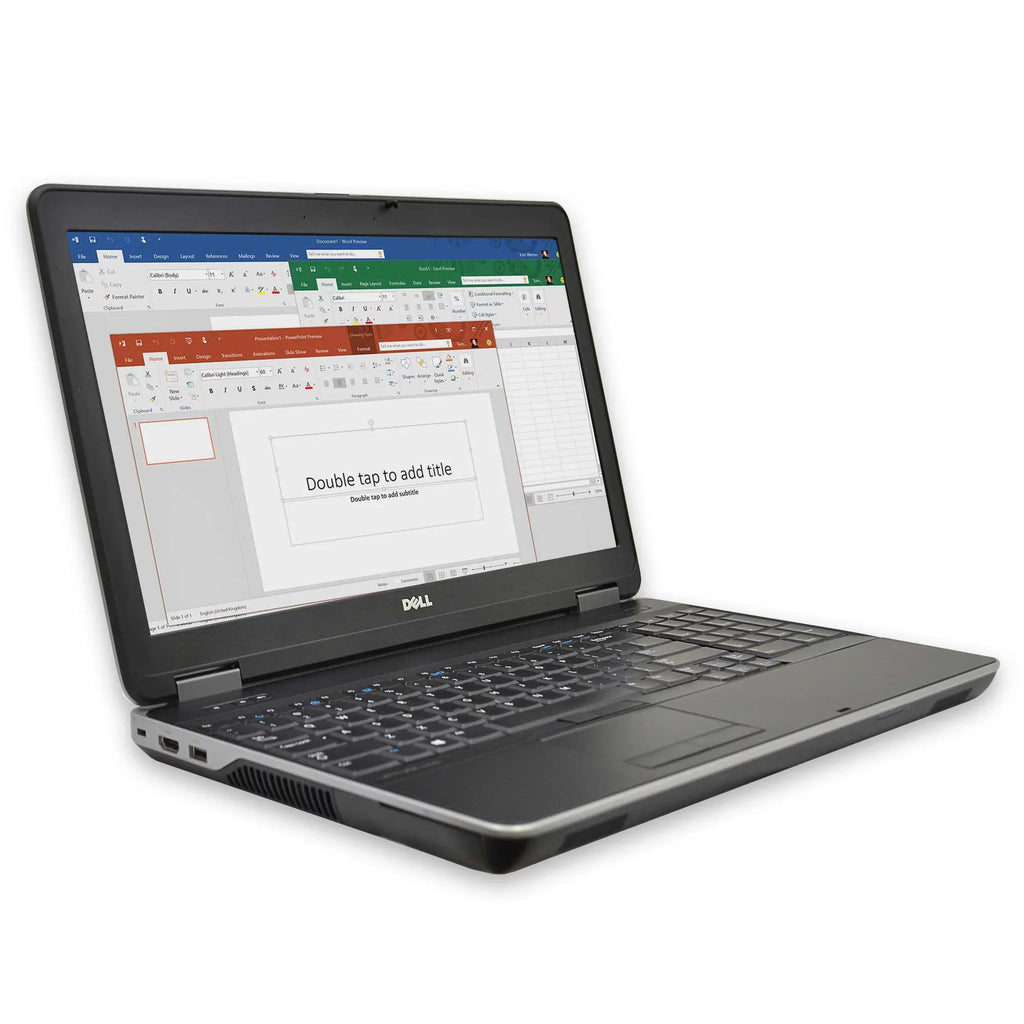 Used Dell Latitude E6540 Laptop Intel i5 Dual Core Gen 4 4GB RAM 500GB SizeATA Windows 10 Home 64 Bit