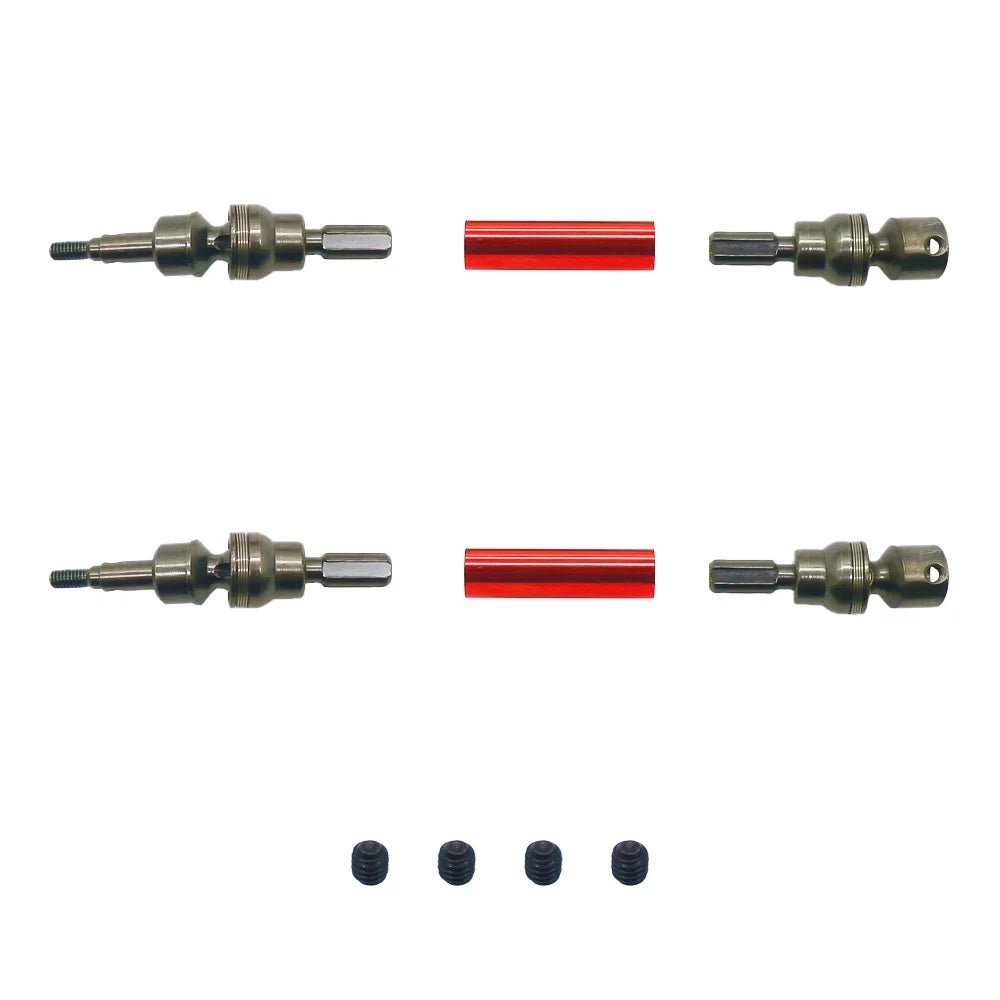 RCAWD ARAC4041 For 1/10 Arrma GRANITE SizeENTON Vorteks 3Size BLX 550 MEGA Drive Sizehaft Alloy 2pcs