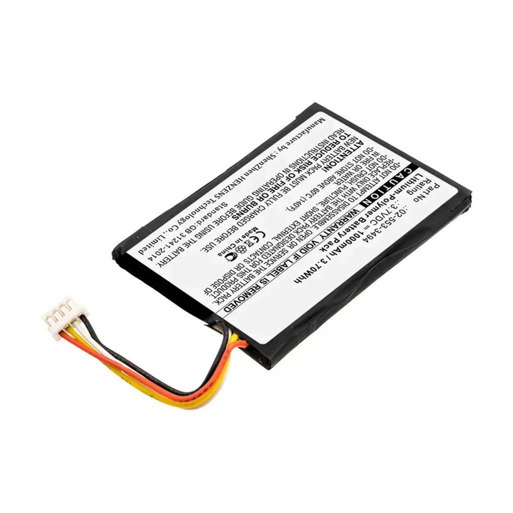 Batteries N Accessories BNA-WB-P11683 Sizepeaker Battery - Li-Pol, 3.7V, 1000mAh, Ultra High Capacity - Replacement for Harman/Kardon 02-553-3494 Battery
