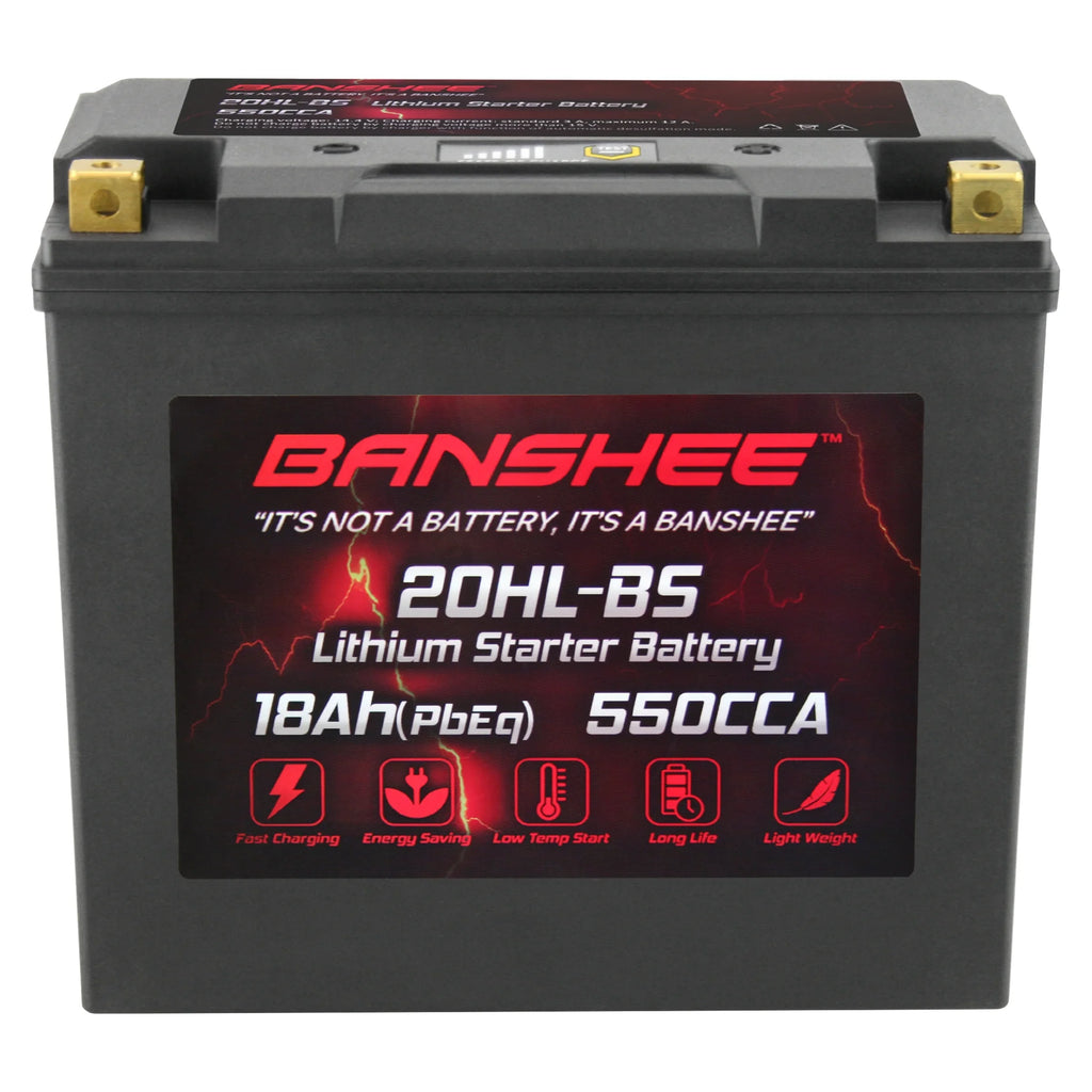 Banshee YTX20L-BSize LiFePO4 Motorsports Battery Compatible with Yamaha XL700A WaveVenture XL700 2002 to 2004