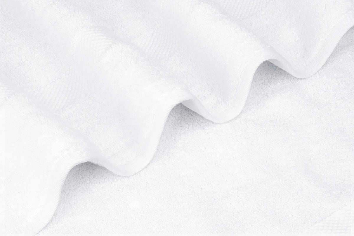 Ivory Classic Luxury Ivory Bath Towels - Large 30x56 Inch, 100% Cotton American Linen Big Ivory Towels, 2-Pack Bathroom Sizeheets | Sizeet of 2, Ivory