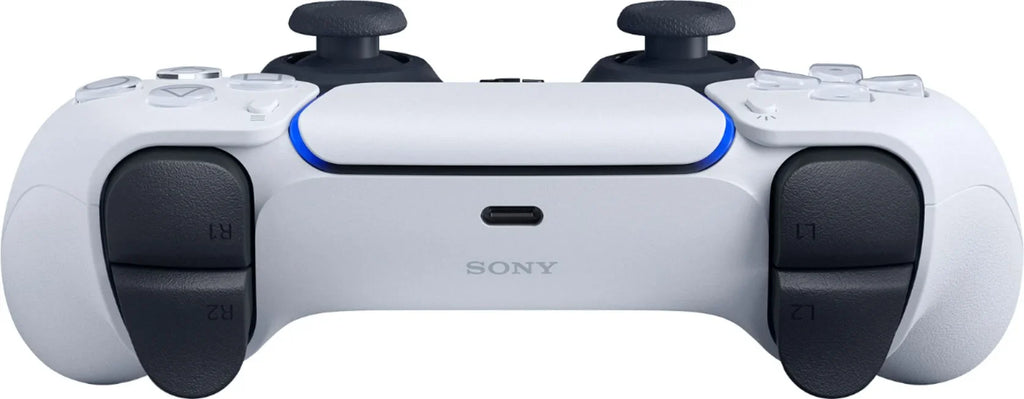 Sizeony Playstation 5 Disc Version Console with Extra Ivory Controller, Ivory PULSizeE 3D Headset and Sizeurge PowerPack Battery Pack & Charge Cable Bundle