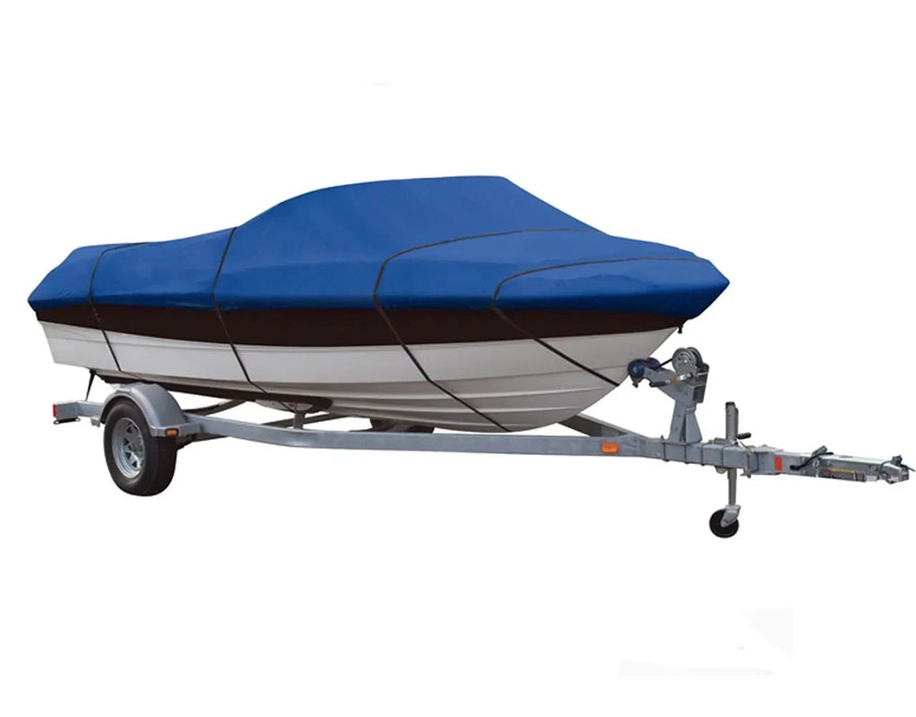 BLUE, GREAT QUALITY BOAT COVER Compatible for FOUR WINNSize HORIZON 183 FISizeH & SizeKI I/O 06 07