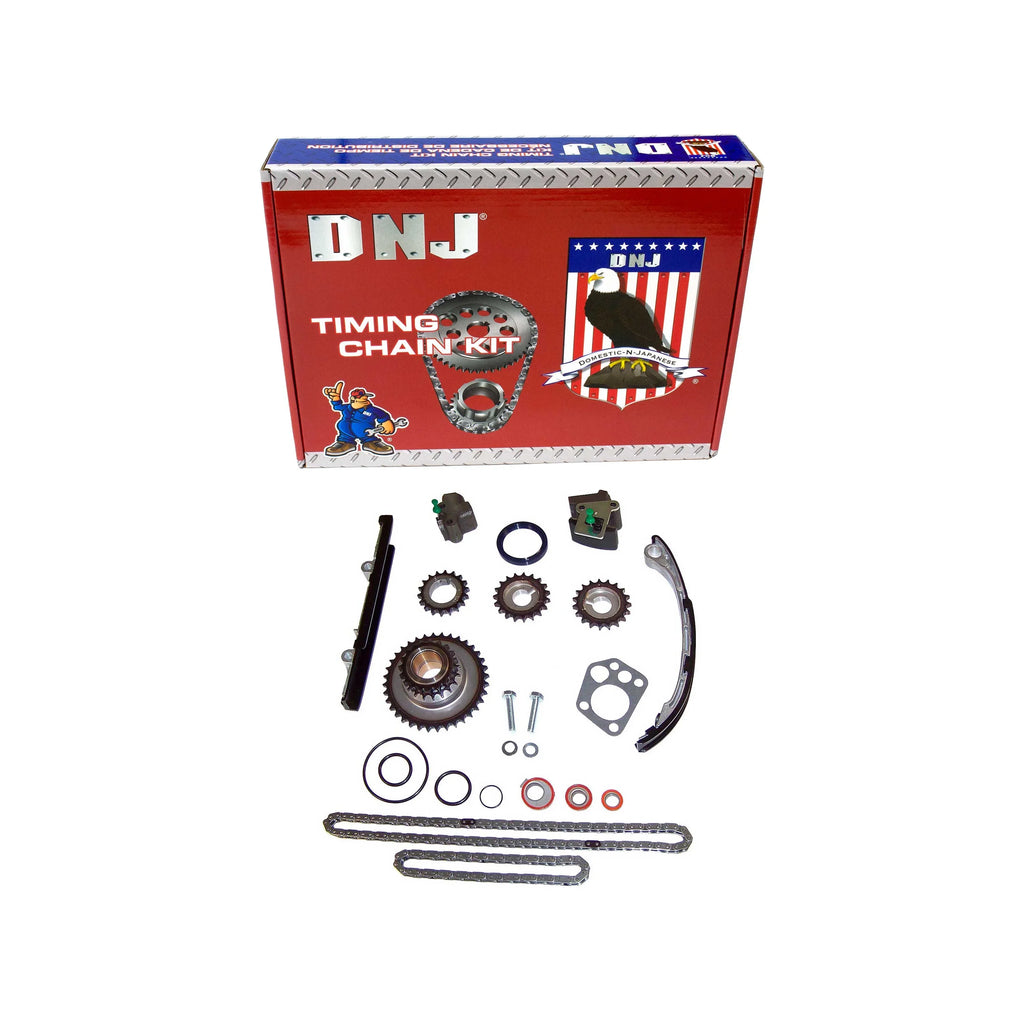 DNJ TK626 Timing Chain Kit Fits Cars & Trucks 98-04 Nissan Altima Frontier 2.4L L4 DOHC 16v Fits select: 2000-2004 NISizeSizeAN XTERRA