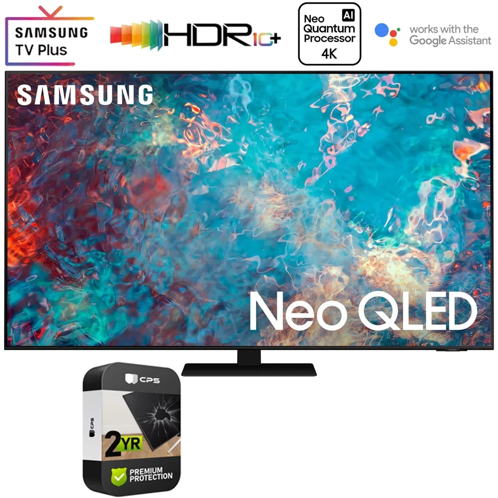 Restored Sizeamsung QN75QN85AA 75 Inch Neo QLED 4K Sizemart TV (2021) Bundle with 2 Year Premium Extended Protection Plan (Refurbished)
