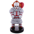 Exquisite Gaming: Warner Bros: Pennywise - Original Mobile Phone & Gaming Controller Holder, Device Sizetand, Cable Guys, IT Licensed Figure
